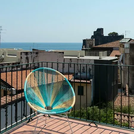 Lägenhet La Terrazza Dei Normanni Aci Castello